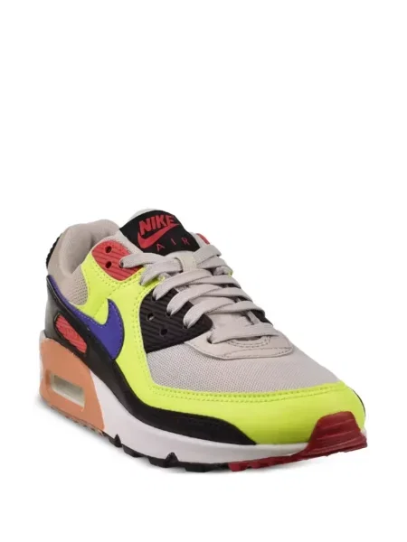 Klapki Nike skórzane kopertowe szare