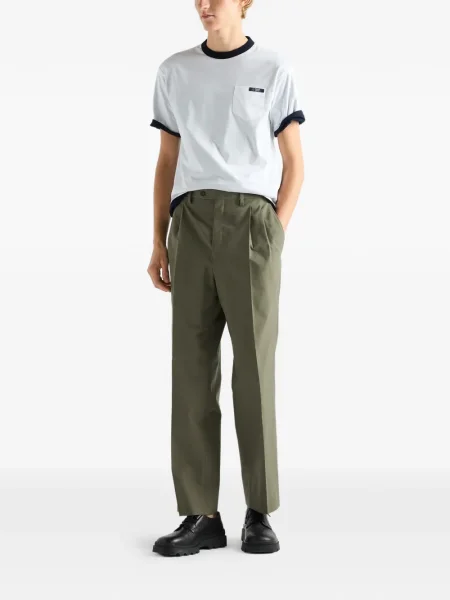 Tricou Prada alb