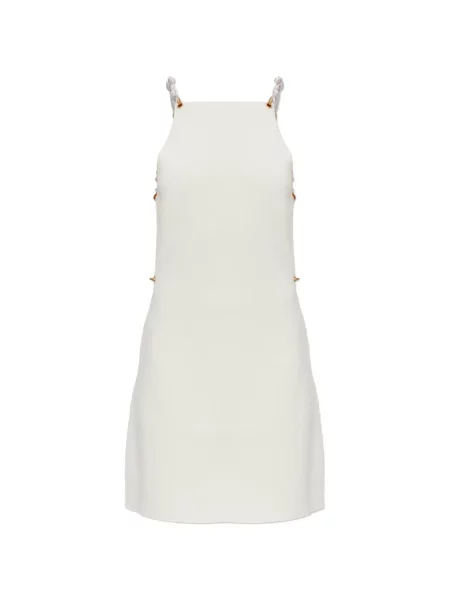 Rochie mini Cult Gaia tricotate alb