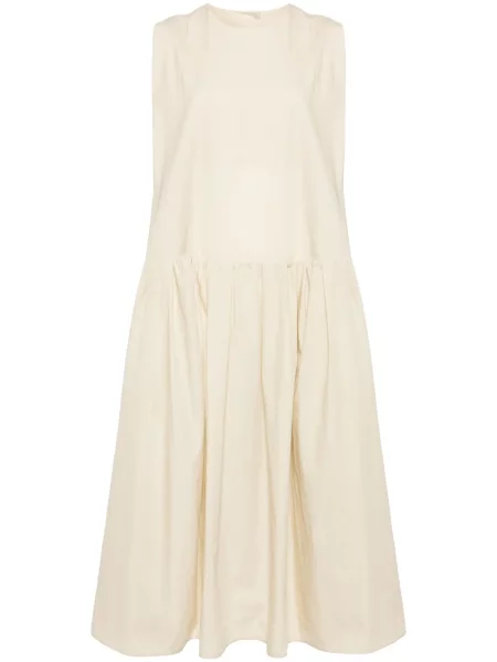 Rochie fără mâneci Jnby fără mâneci de costum alb