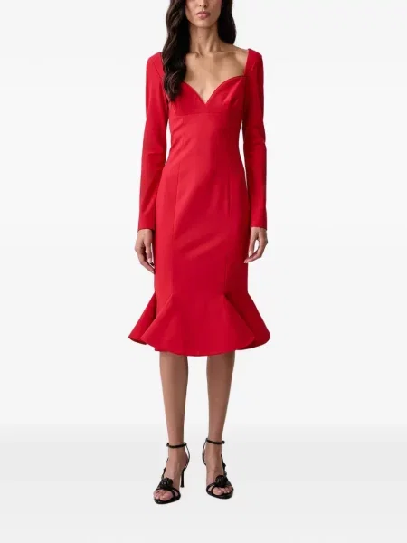Rochie midi Pinko roșu