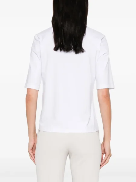 Tricou Peserico scurt alb