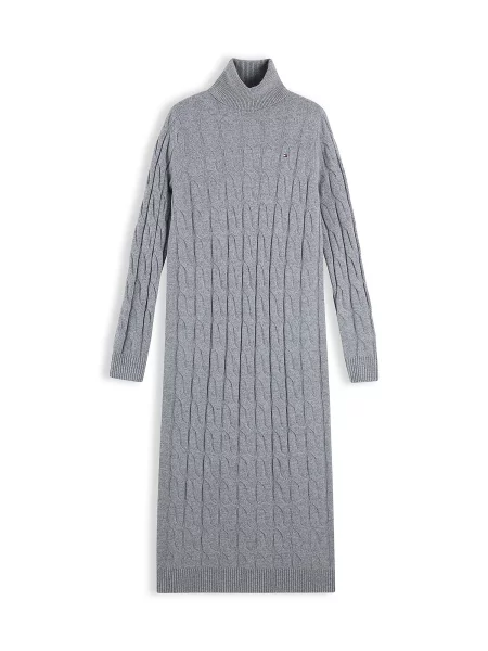 Tommy Hilfiger Rochie tricotată gri