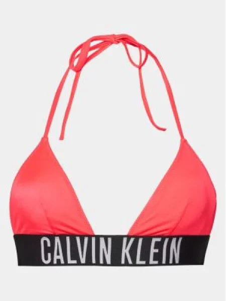 Calvin Klein Swimwear Горнище на бански червен
