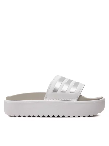 Klapki adidas białe