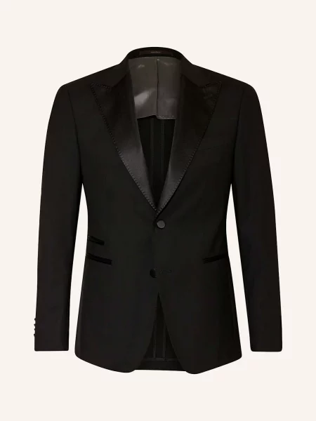 Windsor. Marynarka Garniturowa Toni Extra Slim Fit schwarz czarna