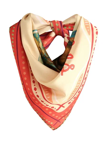 Next Fular / maro / verde smarald / roșu bej