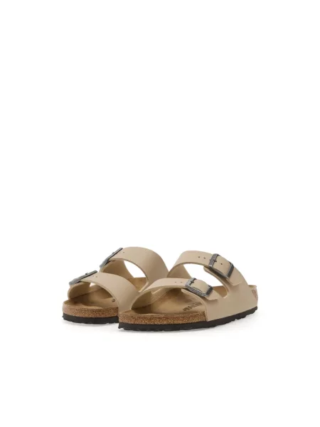 Klapki Birkenstock beżowe
