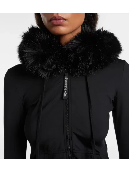 Hanorac cu glugă Balenciaga negru