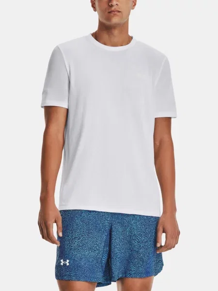 Bežecké tričko Under Armour biela