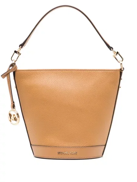 Geantă bucket Michael Kors maro