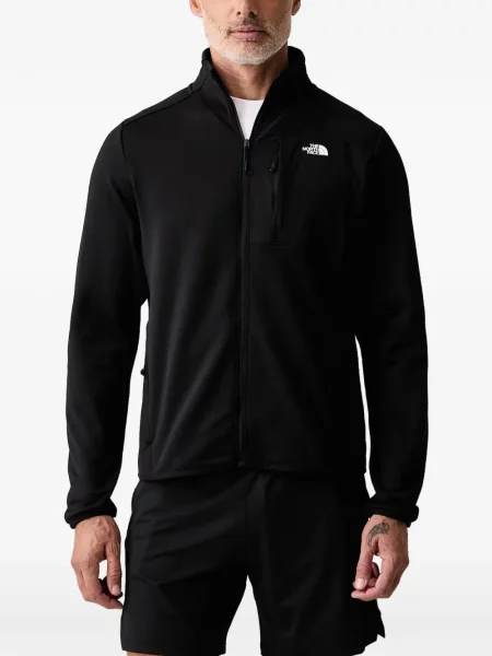 Jakna The North Face s printom crna