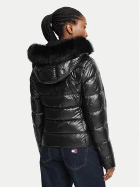 TOMMY HILFIGER Zimska jakna crna
