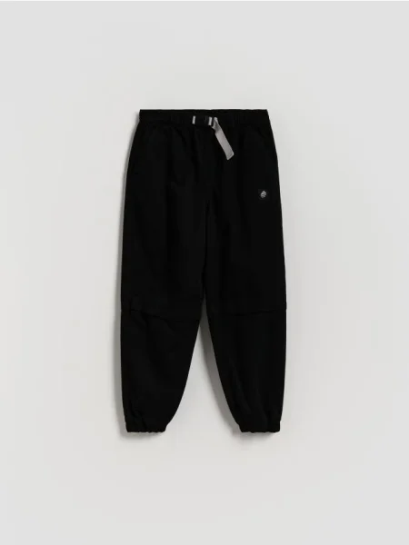 Reserved spodnie jogger czarny