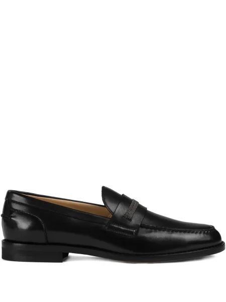 Pantofi loafer Doucal's din piele negru