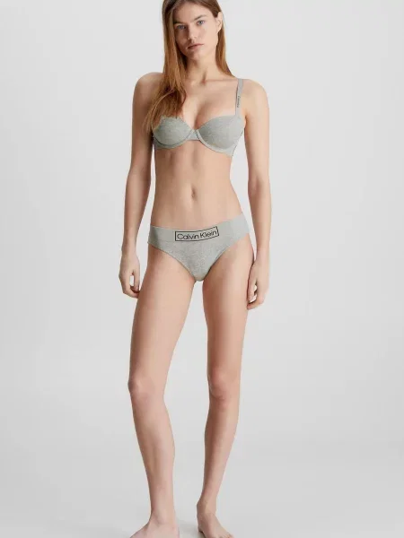 Трусы Calvin Klein серые