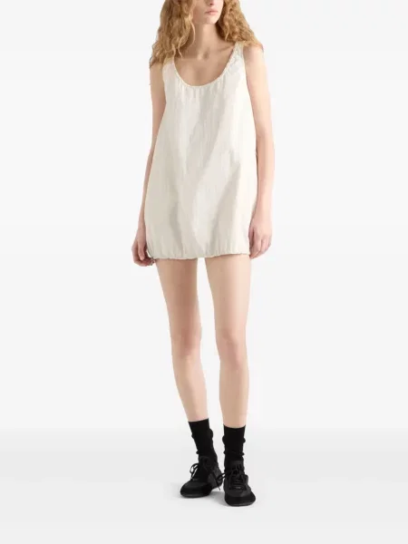 Rochie mini Prada fără mâneci de costum