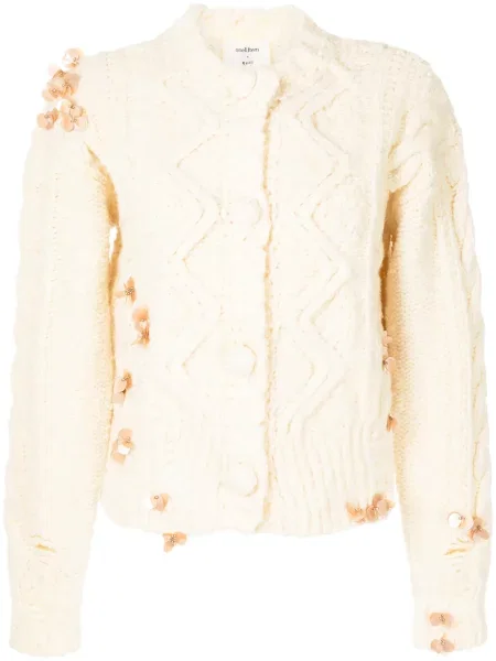 Cardigan Onefifteen alb