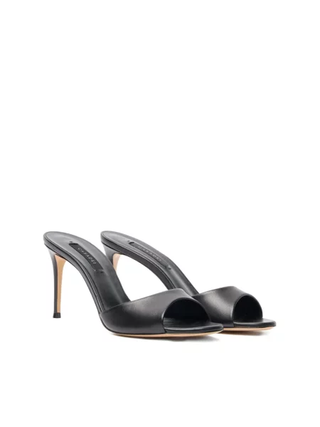 Papuci tip mules Casadei negru