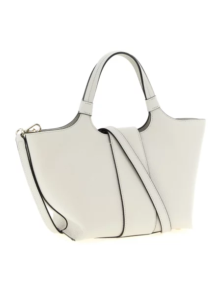 Shopperka Roger Vivier skórzana szara