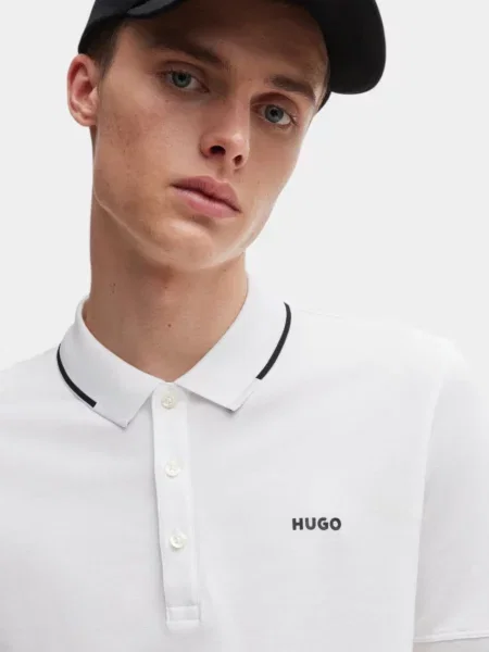 Поло Hugo біле
