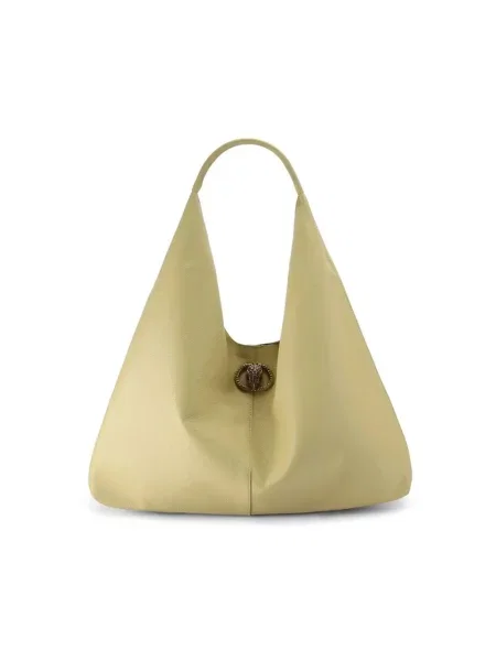Kurt Geiger London torebka tote skórzana CHELSEA LG SLOUCH HOBO beżowa