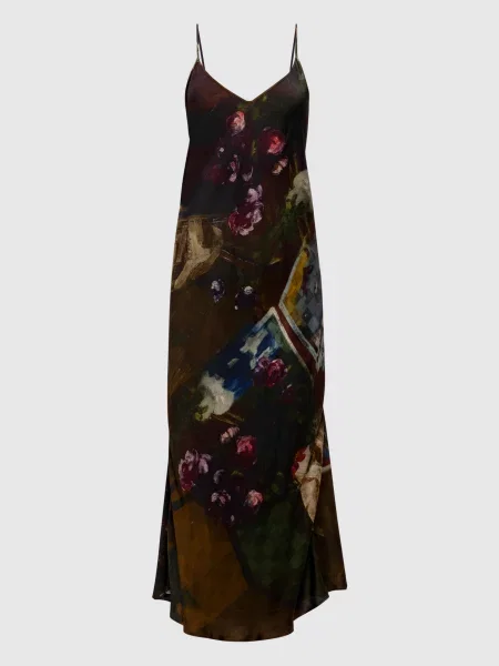 Сукня в абстрактний принт Masnada