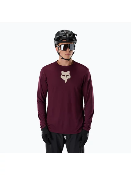 Ciclism tricou cu mânecă lungă Fox Racing