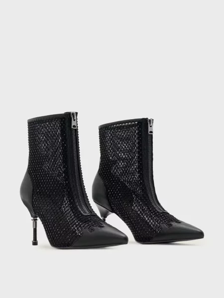 Ботильоны Allsaints черные