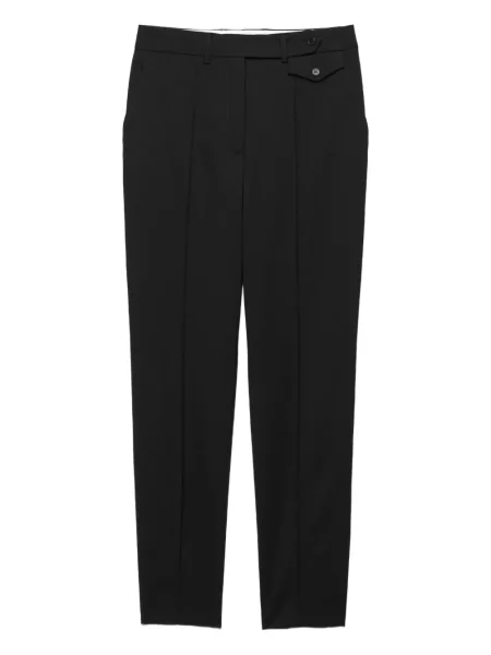 Pantaloni Prada de lână negru