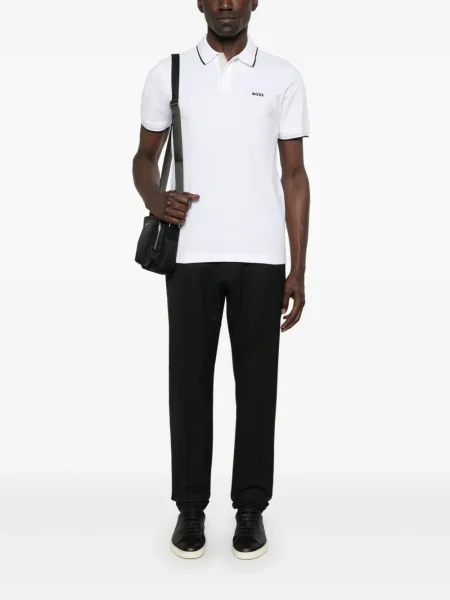 Тесни панталон Emporio Armani черно