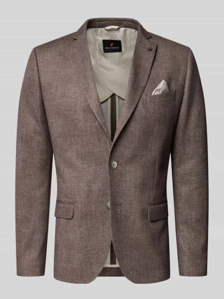 Marynarka z z patką i kieszeń na poszetkę model Nick' Zuitable