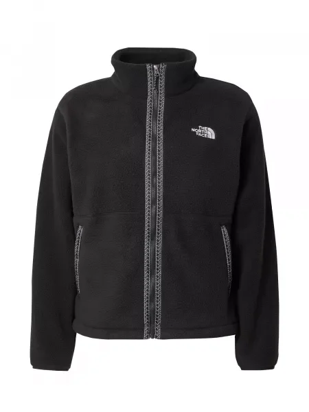THE NORTH FACE Fleecová mikina Fleeski černá bílá