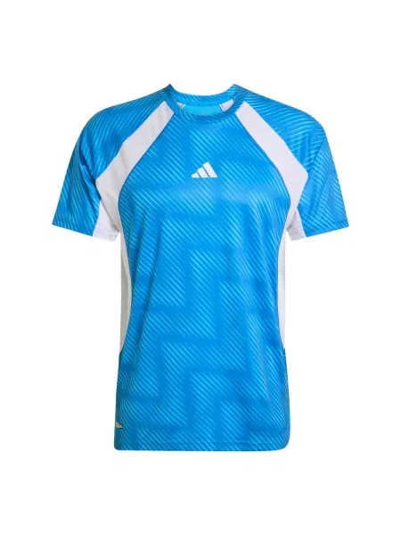 ADIDAS PERFORMANCE Tricou funcțional albastru alb