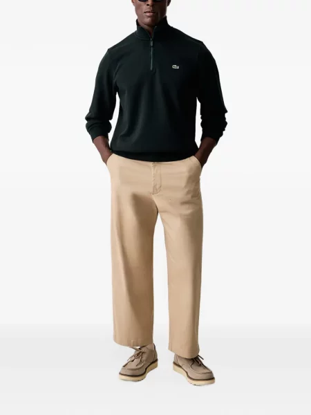 Bluza polarowa Lacoste zielona