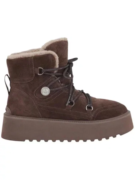 Pantofi Pinko din piele maro
