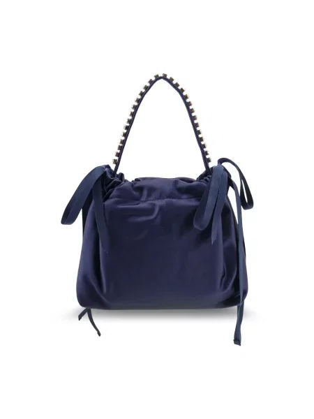 Top Jimmy Choo ze sznurkiem niebieski