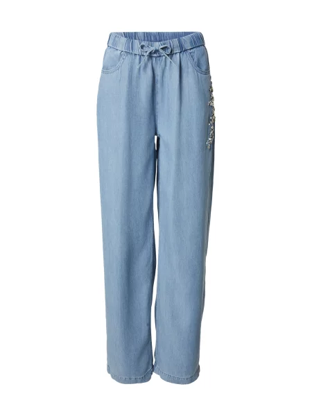 Monari Pantaloni denim albastru
