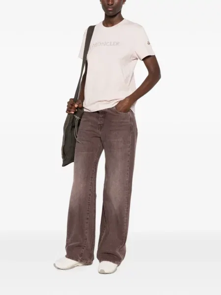 Tricou Moncler cu broderie