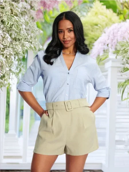 Шорти жовто-зелений зелені