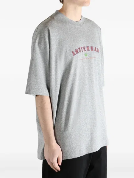 Tricou Vetements gri