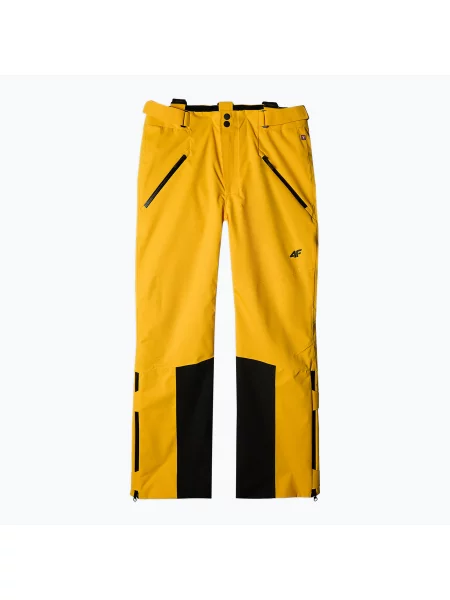 Lyžařské kalhoty 4F žluté
