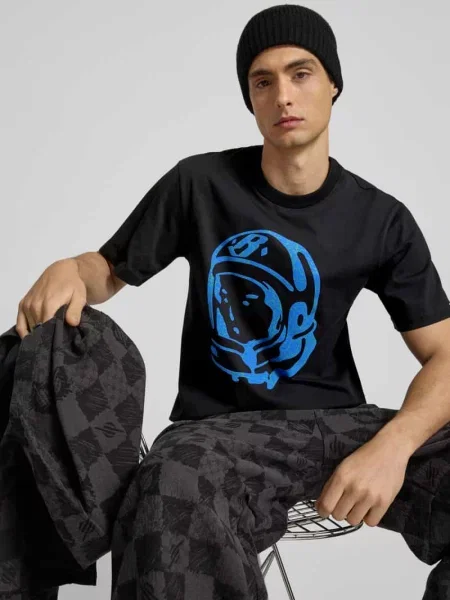 T-shirt z czystej bawełny Billionaire Boys Club czarna