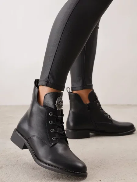 Botine Prannes negre