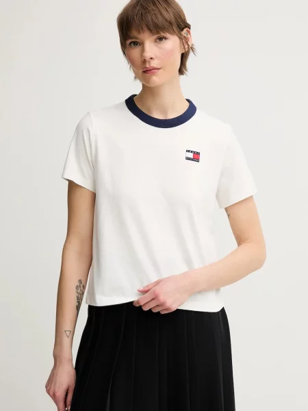 Kratka majica Tommy Hilfiger SAILING bela