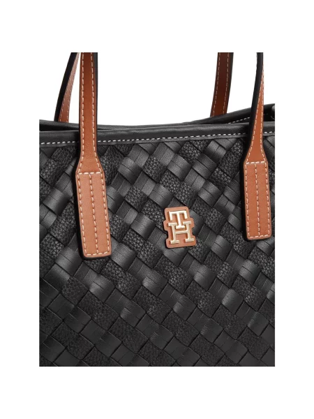 Tommy Hilfiger Kabelka Th City Mini Tote čierna