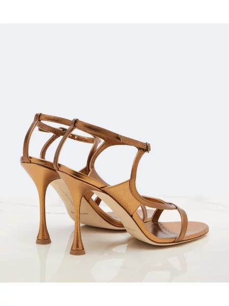 Sandale Manolo Blahnik din piele