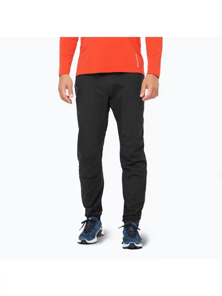 Běžecké kalhoty Salomon Bonatti Trail deep black černé
