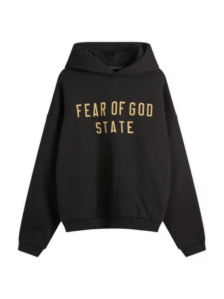 Bluza z kapturem Fear Of God Essentials czarna