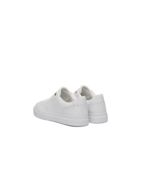 Sneakersy Tommy Hilfiger Th Feminine Cupsole Leather biela